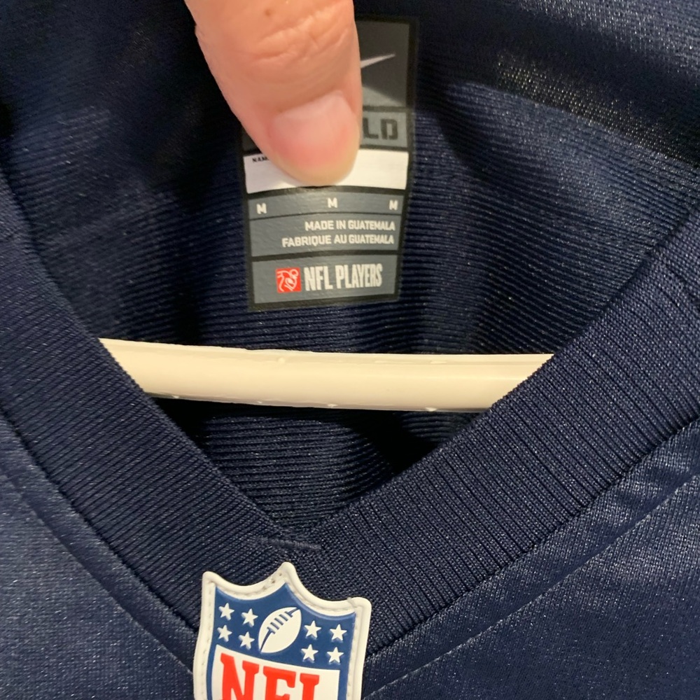 Nike Blue and Green Seahawks Jersey - Picture 2 of 7